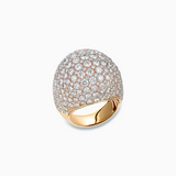 18K White & Rose Gold Diamond Ring